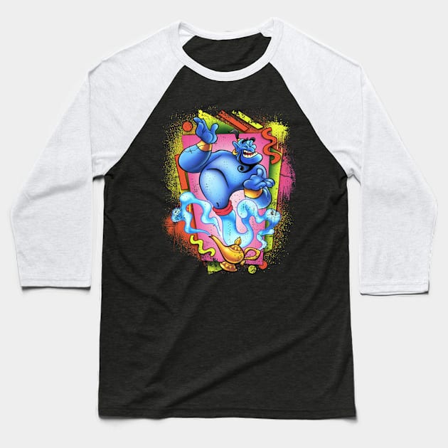 I Dream Of Genie Baseball T-Shirt by Get Rad MERCH!